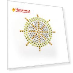 Декоративные наклейки из страз для телефона животные, ромбы (1028/7339)