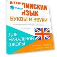Книжка-шпаргалка по английскому языку "Буквы и звуки"