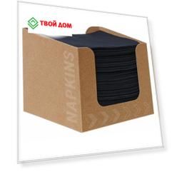 Салфетки в картонном диспенсере Duni Soft 50 шт