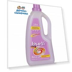 Средство для стирки Burti для цветного и тонкого белья Liquid, 1.3 л