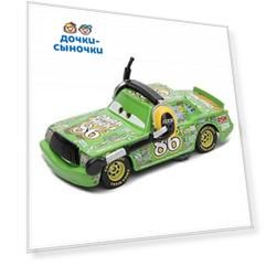 Машинка Cars Cars 3 Чико Хикс с наушниками