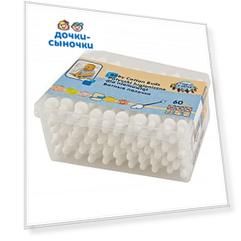 Ватные палочки Canpol гигиенические, 56 шт