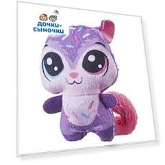 Мягкая игрушка Littlest Pet Shop Пет в коктейле Белочка