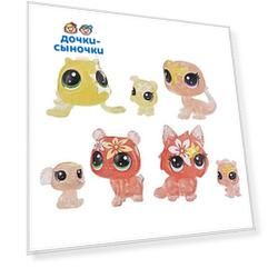 Игровой набор Littlest Pet Shop Цветочные петы Тигровая лилия