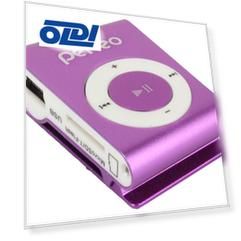 Цифровой аудио плеер Perfeo  Music Clip Titanium, фиолетовый (VI-M001 Purple)