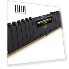 Оперативная память 8Gb (1x8Gb) PC4-24000 3000MHz DDR4 DIMM CL16 Corsair CMK8GX4M1D3000C16