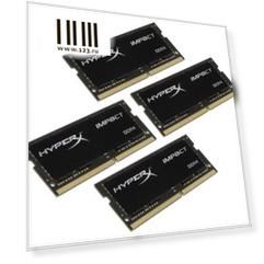Оперативная память 32Gb (4x8Gb) PC4-19200 2400MHz DDR4 SO-DIMM CL15 Kingston HX424S15IB2K4/32