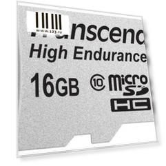 Карта памяти Micro SDHC 16GB Class 10 Transcend TS16GUSDHC10V