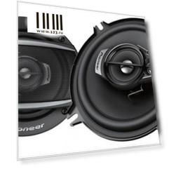 Колонки автомобильные Pioneer TS-A1370F 300Вт 87дБ 4Ом 13см (5дюйм) (ком.:2кол.) коаксиальные трехполосные
