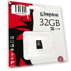 Карта памяти Micro SDHC 32GB Class 10 Kingston SDC10G2/32GBSP