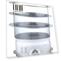 Пароварка Tefal VC100630 белый 900 Вт 9 л
