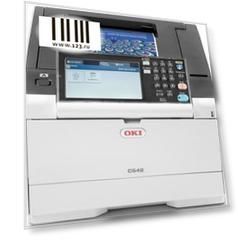 Принтер OKI 46490629 цветной A4 30ppm 1200x1200dpi 1024Мб Ethernet USB