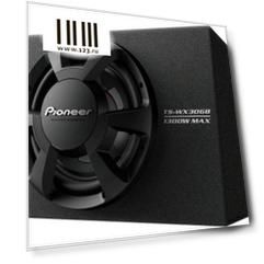 Сабвуфер Pioneer TS-WX306B динамик 12" 350Вт-1300Вт