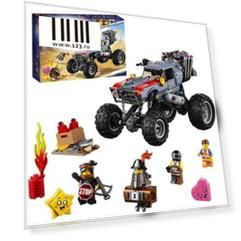 Конструктор LEGO "Побег Эммета и Дикарки на багги" 550 элементов