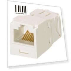 Модуль PANDUIT CJ688TGAW MINI COM RJ45 TX6 PLUS UTP Т568A/B Enhanced белый