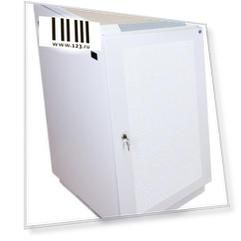 Шкаф напольный 22U ЦМО ШТК-М-22.6.8-4ААА 600x800mm дверь перфорированная серый 2 коробки
