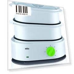 Пароварка белая Braun FS 3000(WH)