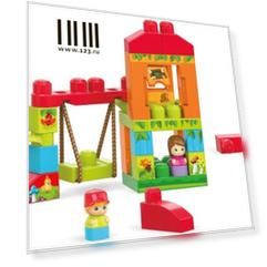 Конструктор MEGA BLOKS First Builders "Веселые качели" 29 элементов