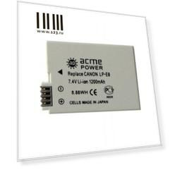 Аккумулятор AcmePower AP-LP-E8 для фотокамеры CANON