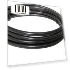 Кабель HDMI 3м Defender 87457 круглый черный