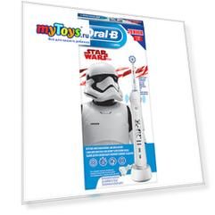 Электрическая зубная щетка Oral-B Junior Pro2 Star Wars