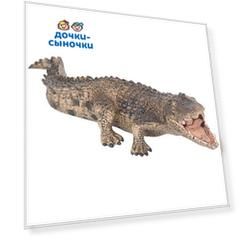 Фигурка Zoo Landia Сафари Аллигатор