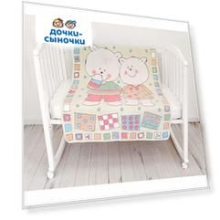 Одеяло Baby Nice Два медведя 100 х 140 см