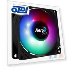 Вентилятор Aerocool Frost 8 80x80mm 3-pin 4-pin(Molex)28dB 90gr LED Ret