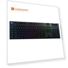 Клавиатура Logitech G915, USB, Bluetooth/Радиоканал, черный [920-008909]