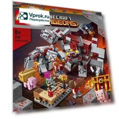 Конструктор LEGO Minecraft 21163 Битва за красную пыль