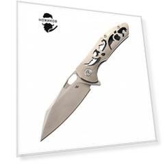Складной нож CH3515 Silver, сталь S35VN