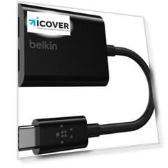 Адаптер Belkin Connect USB Type C/2xUSB Type C (F7U081bt)