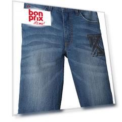 Бермуды стрейч для мальчика Slim Fit