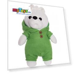Вязаная игрушка ABtoys Knitted Зайка, 22 см