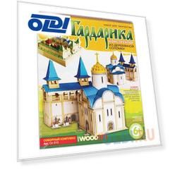 Деревянный конструктор Lori Соборный комплекс