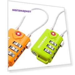 Замок Munkees Cable Combination Lock (3609) д.100мм ш.33мм в.14мм