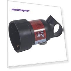 Штепсель 1гн с/з черный (макс 3х2,5мм) LeGrand