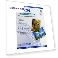 Бумага Epson C13S041342 Archival Matte Paper матовая A4 189 г/м2 50 листов