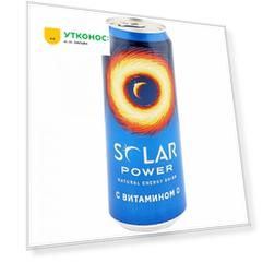 Энергетический напиток Solar Power газированный 0.45 л