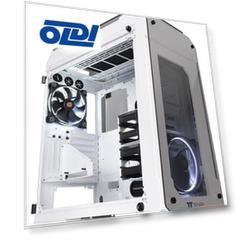 Корпус ATX Thermaltake View 71 TG Snow Без БП белый