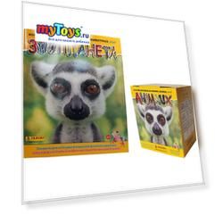 Альбом и бокс с наклейками Panini "Зоопланета 2020", 50 пакетиков