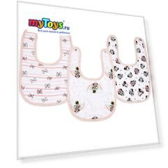Набор нагрудных фартуков Aden Anais Minnie, 3 шт