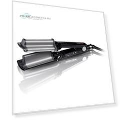 Babyliss Щипцы для волос Ionic Hi-Def Waver , с терморегулятором, титан+турмалин (Babyliss, Плойки)
