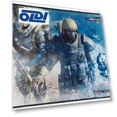 Коврик для мыши Гарнизон GMP-200, игровой, дизайн- игра Survarium, ткань/резина, размеры 437 x 350 x