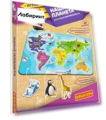 Игра настольная магнитная "Наша планета" (ВВ4831)