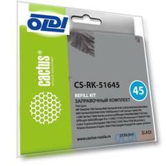 Заправочный набор Cactus CS-RK-51645 черный 2x30мл для HP DJ 710c/720c/722c/815c/820cXi/850c/870cXi/880c