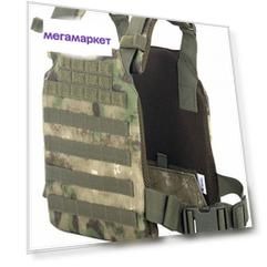Легкий тактический бронежилет Gongtex "Plate Carrier", цвет Атакс (A-TACS)