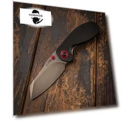 Складной нож CJRB Maileah, сталь AR-RPM9, рукоять Black G10