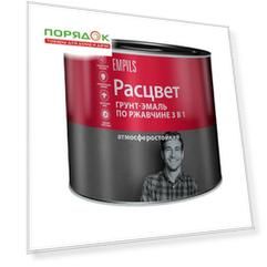 Грунт-эмаль по ржавчине, алкидная, голубая, 1.9 кг