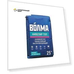 Наливной пол финишный Нивелир ТОП Волма, 25 кг (толщ. 3-20 мм, расх. 16 кг/м2, проч. М200)